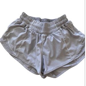 Lululemon Athletica Gray Athletic Shorts Hottie Shorts Size 0- Great Condition